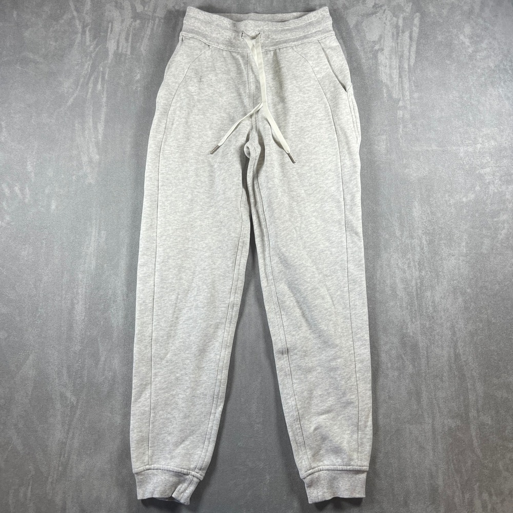 Lululemon Scuba High-Rise Jogger 2 Heathered Core Ultra Light Grey LW5DD3S